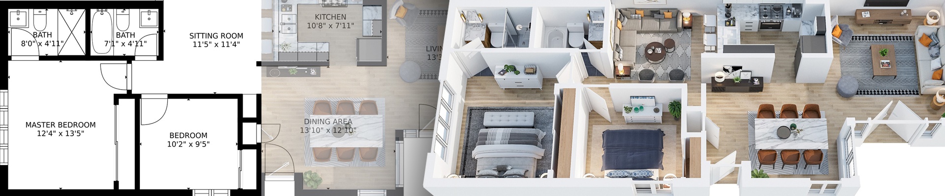 3D Floor Plan